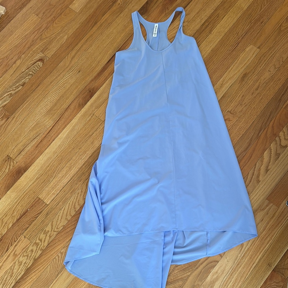 Athleta Light Blue High Low Dress
